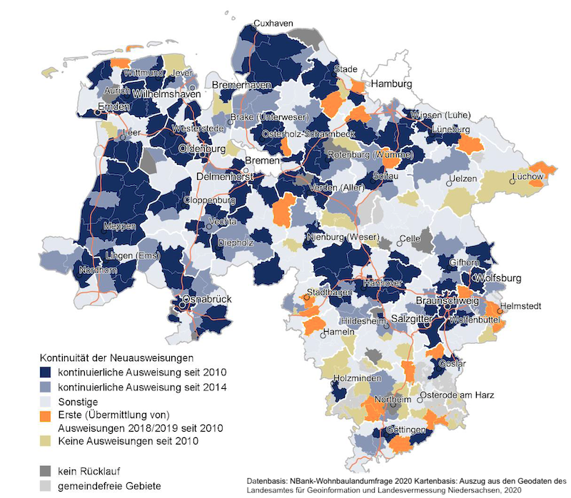 2020 NBank Wohnbaulandumfrage